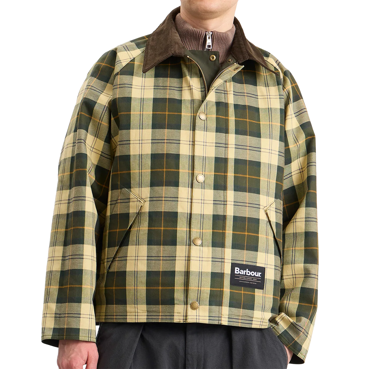 BARBOUR - CHAQUETA OS REVERSIBLE TRANSPORTER