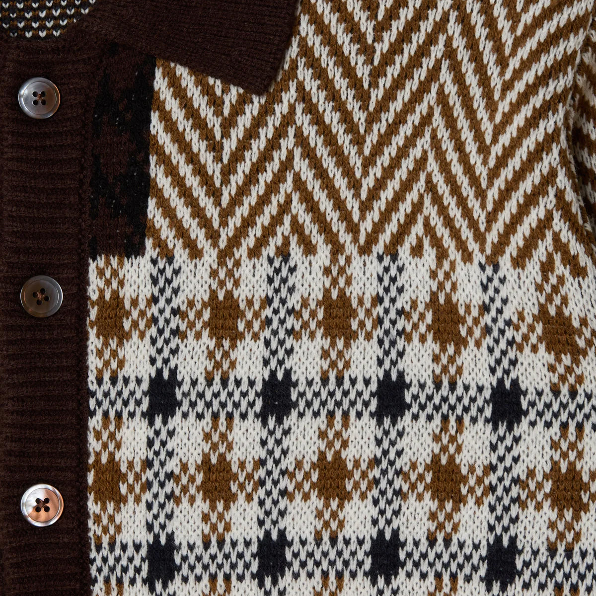 OBEY - CÁRDIGAN OBEY PATCHWORK