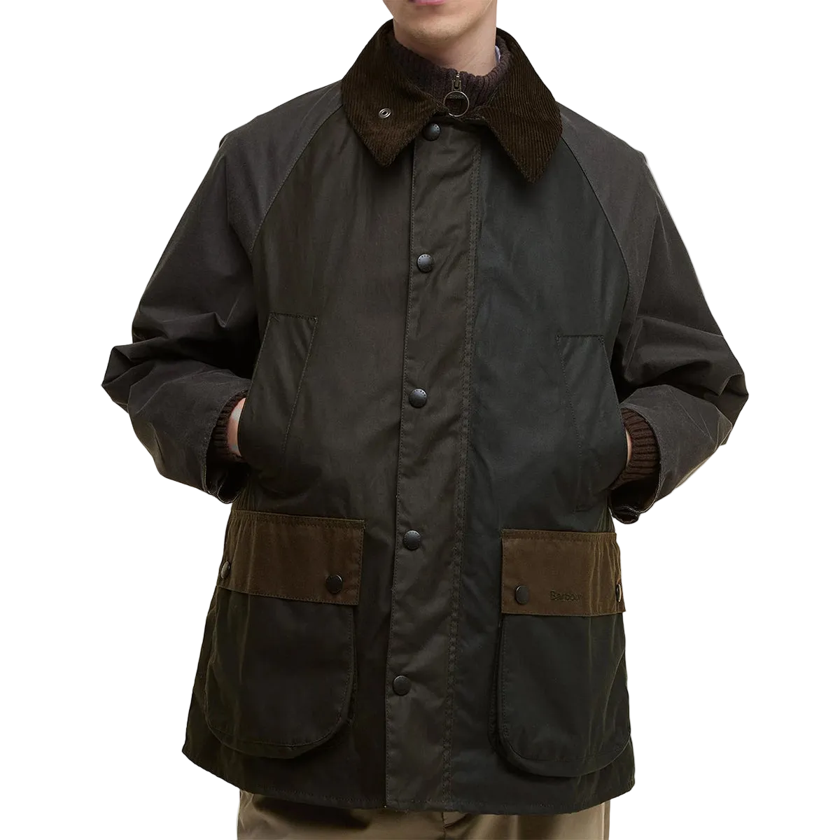 BARBOUR - CHAQUETA PATCHWORK OS BEDALE WAX