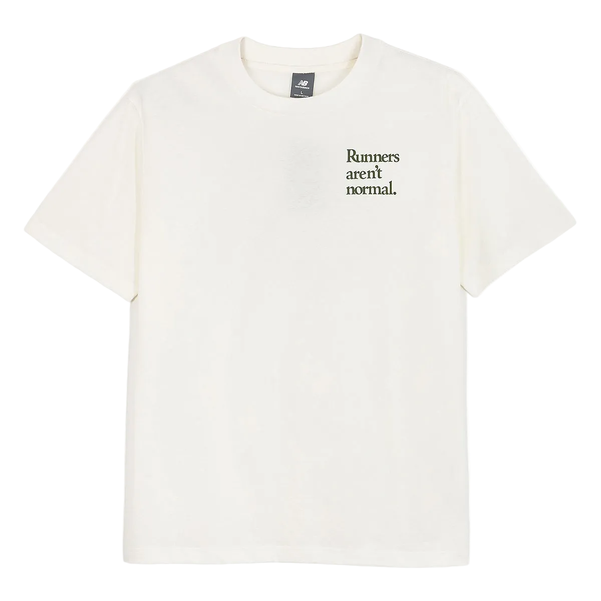 NEW BALANCE - T-SHIRT M/C RUNNERS AREN'T NORMAL