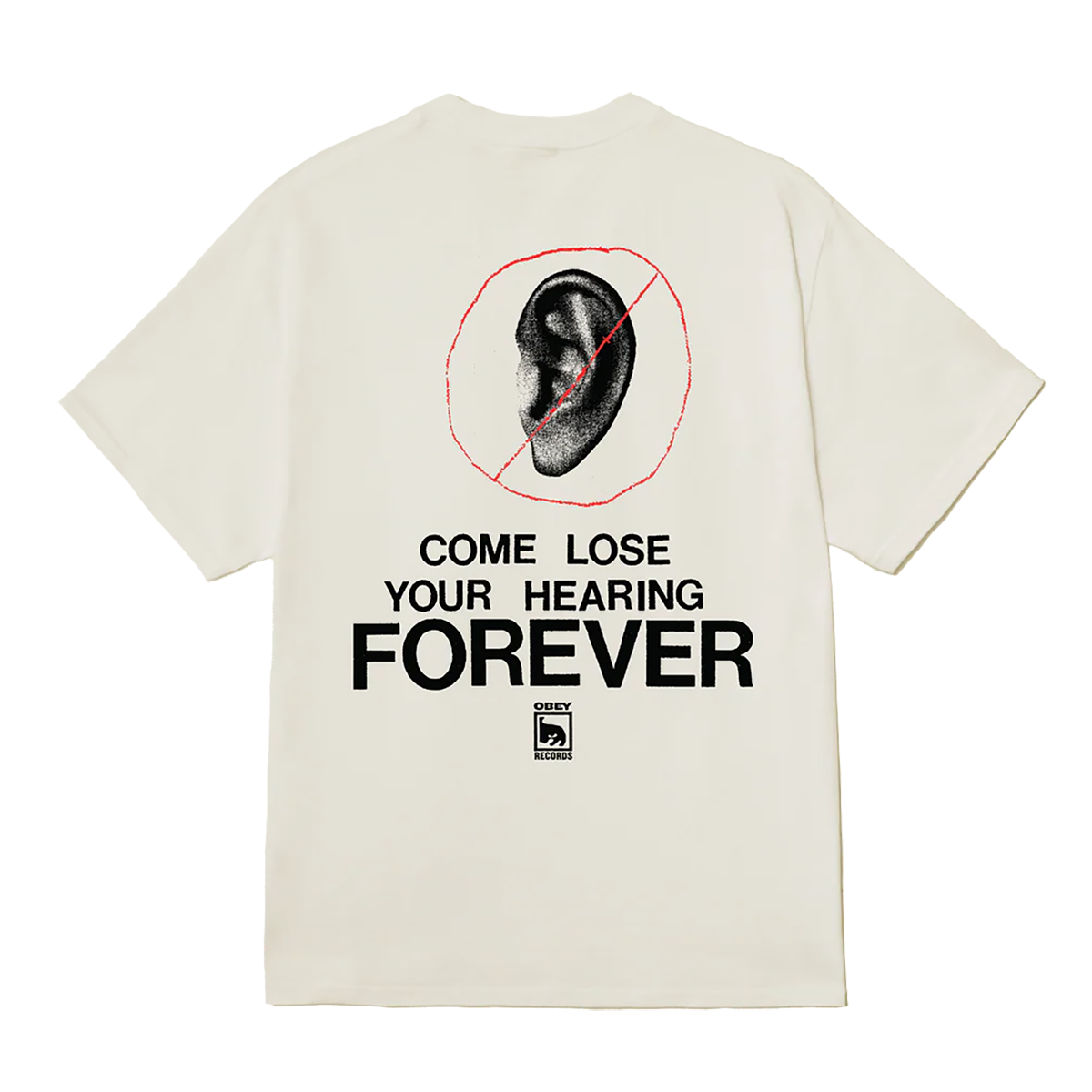 OBEY - CAMISETA M/C COME LOSE YOUR HEARING