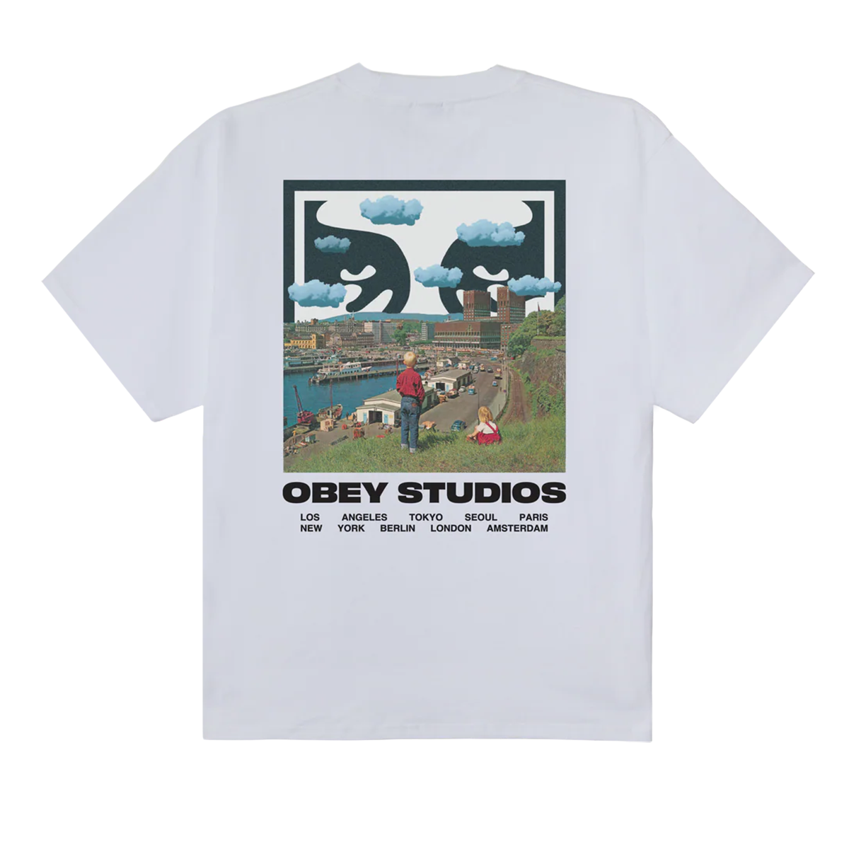 OBEY - CAMISETA M/C OBEY SKY FACE