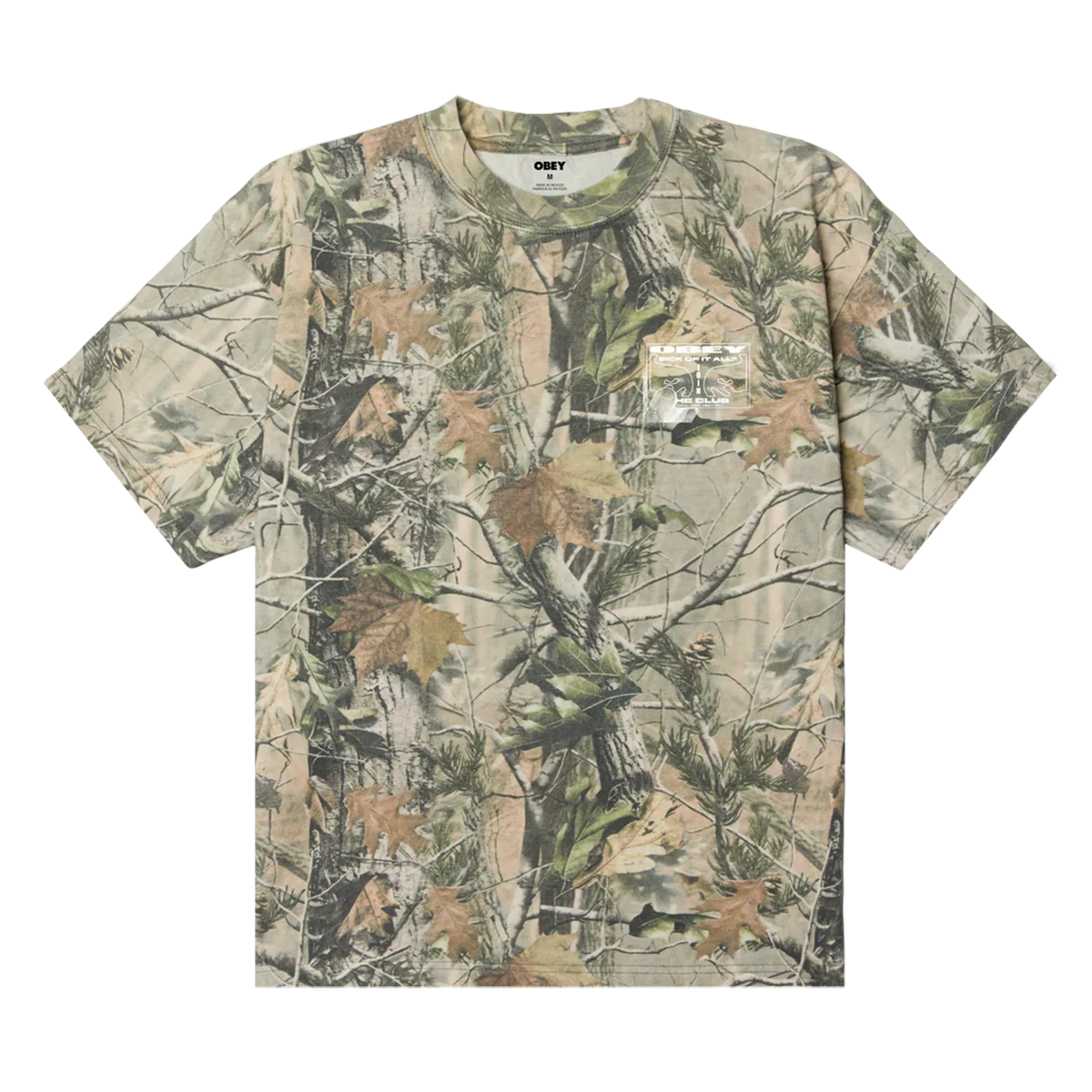 OBEY - CAMISETA M/C OBEY CLUB