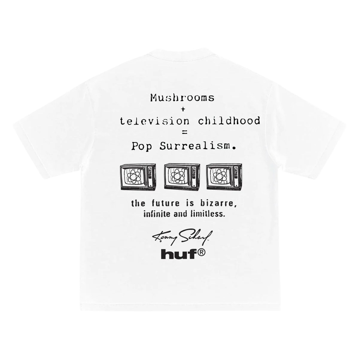 HUF - CAMISETA M/C TELEVISION CHILDHOOD