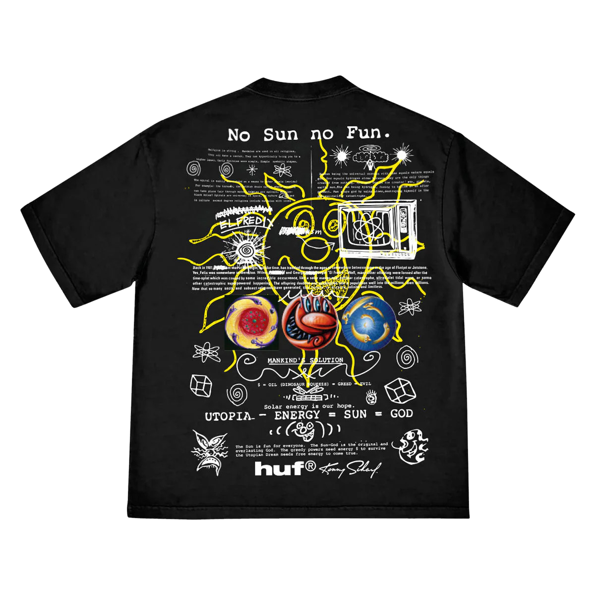 HUF - CAMISETA M/C PHILOSOPHY
