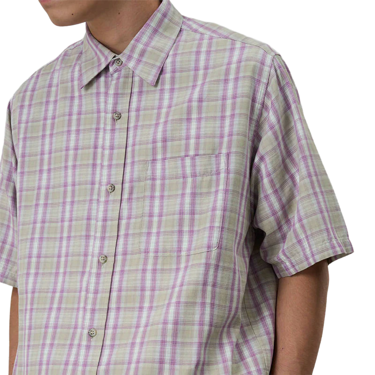 GRAMICCI - CAMISA M/C CHECKERED OMBRE