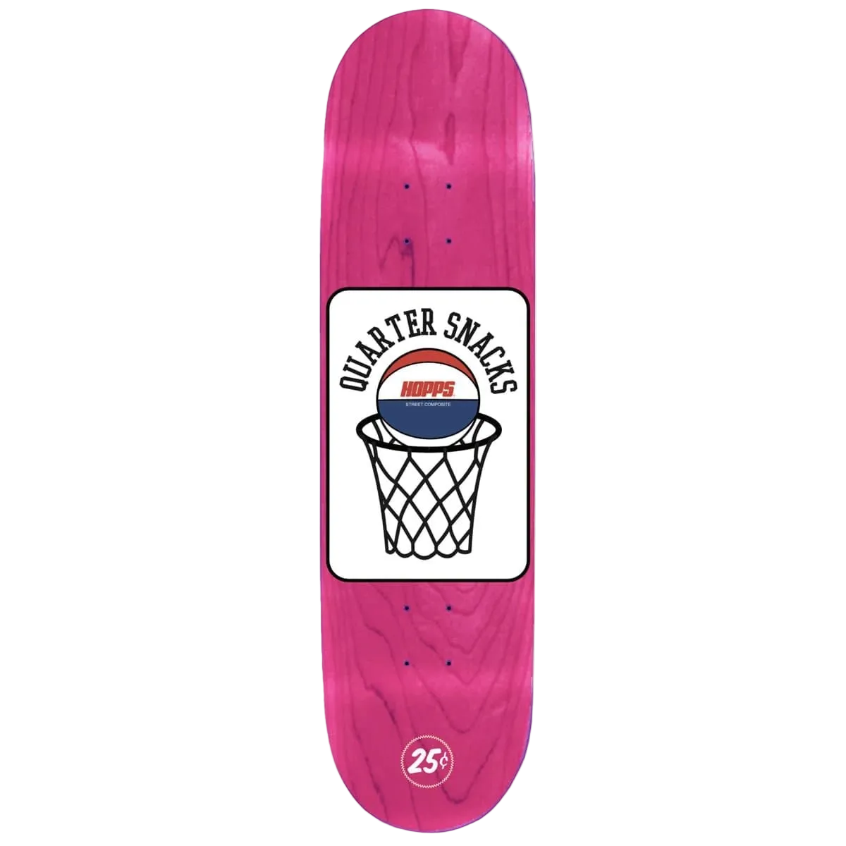 QUARTERSNACKS X HOOPS - STREET COMPOSITE BOARD 8.2