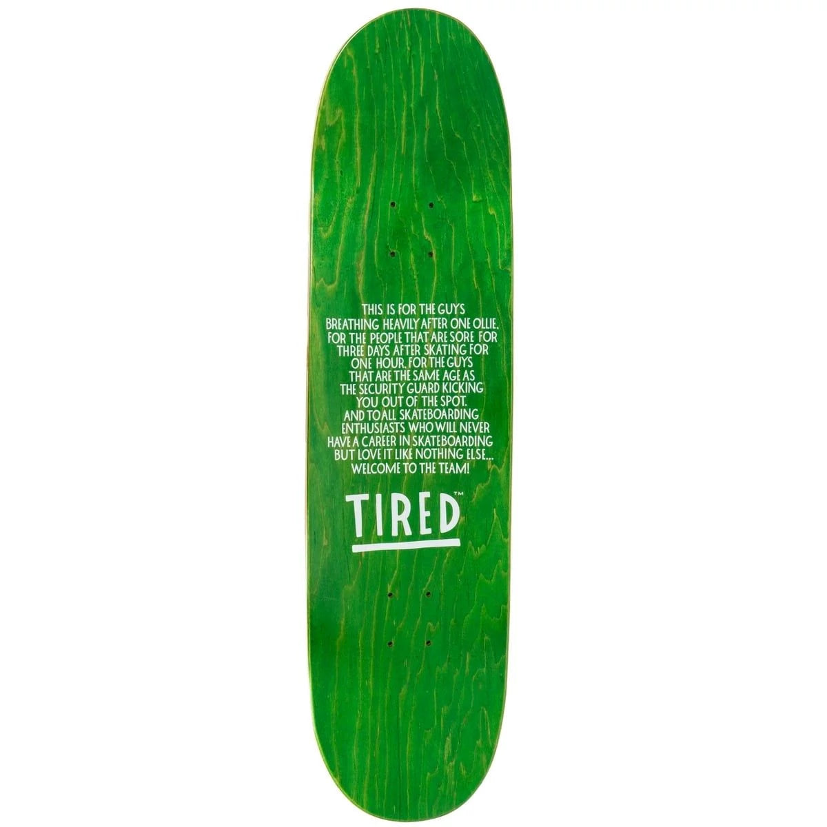 TIRED - TABLA SAD FACES 8.625
