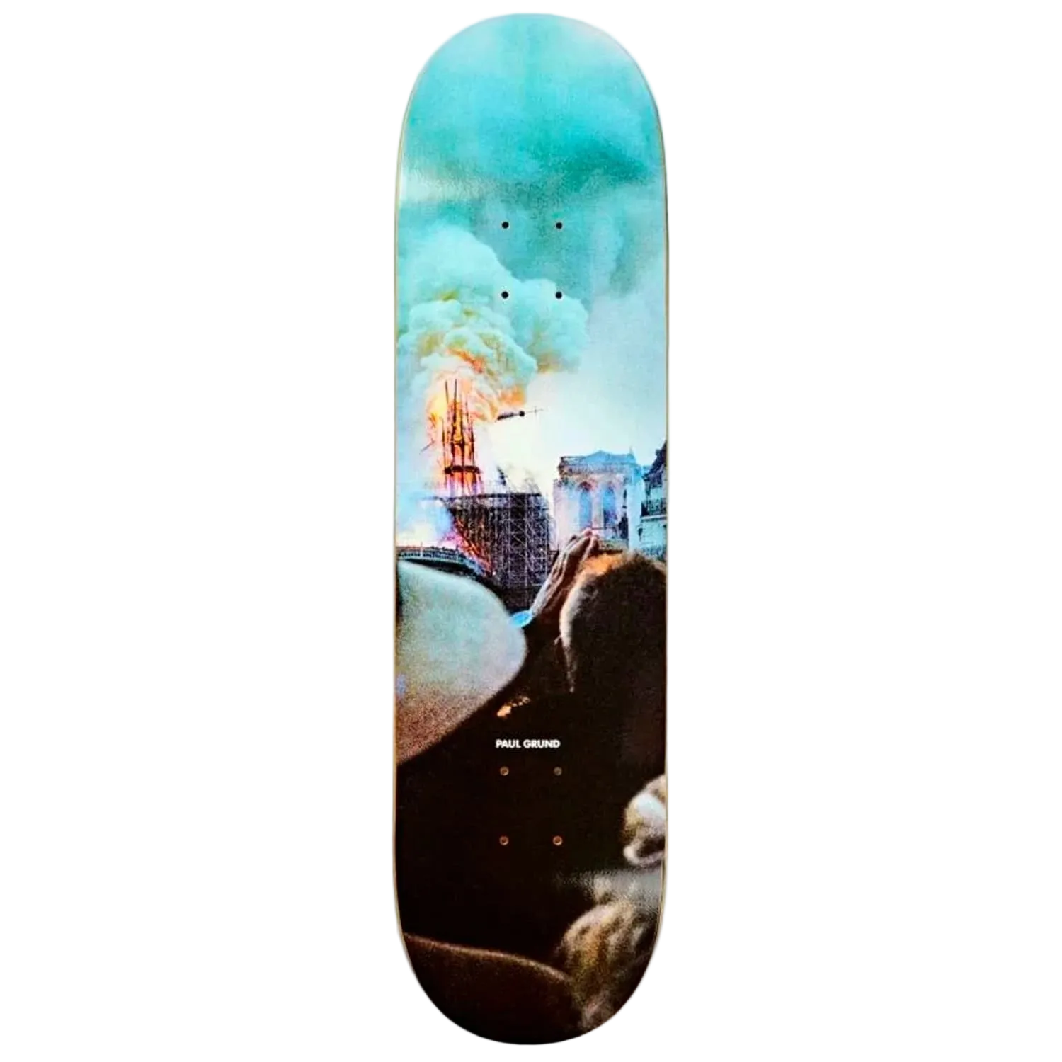 POLAR SKATE CO - NOTRE DAME SLICK BOARD 8.125