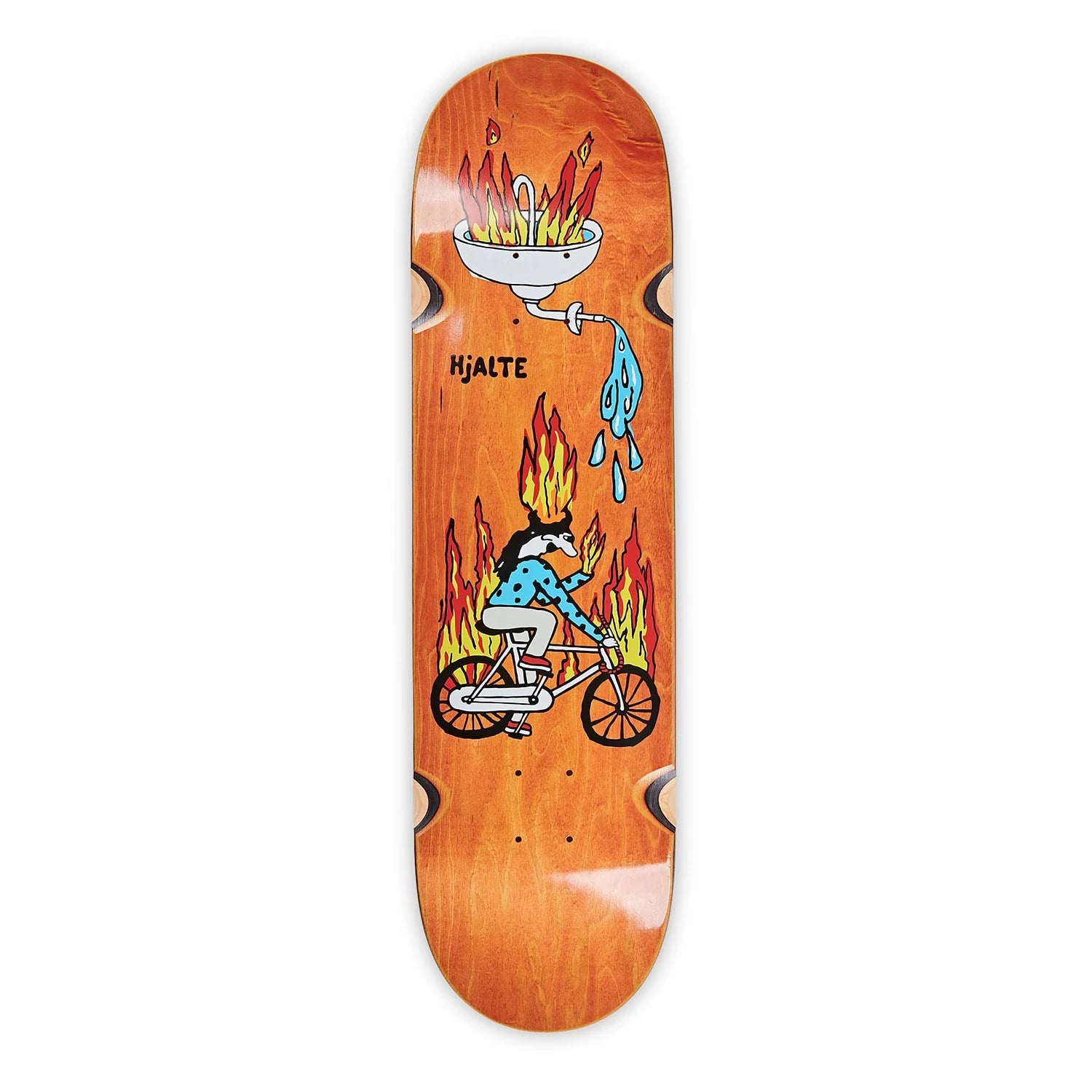 POLAR SKATE CO.- TABLA FIRE RIDE WHEEL WELL 8.25