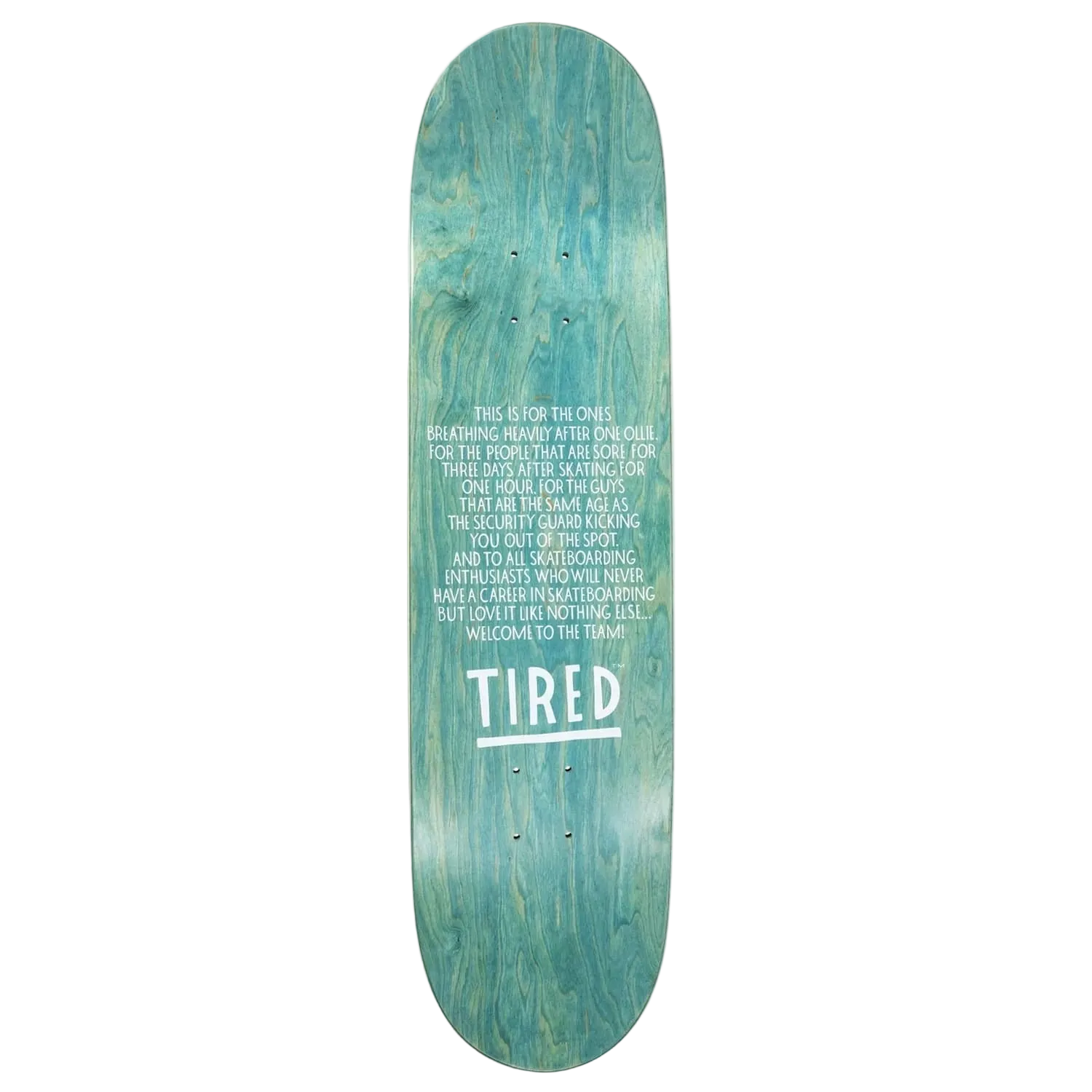 TIRED - OH HELL BOARD NO 8.25