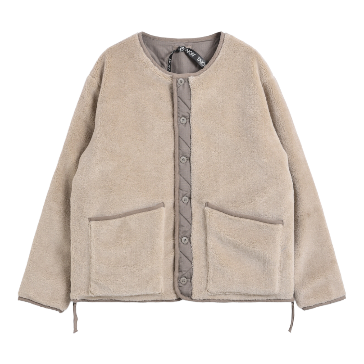 TAION - CHAQ RIVERSIBLE CREW NECK DOWN