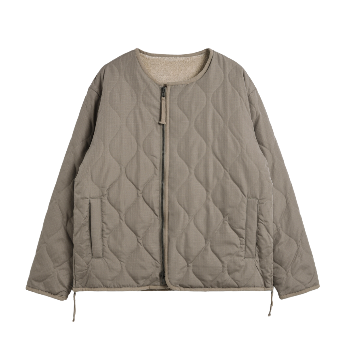TAION - CHAQ RIVERSIBLE CREW NECK DOWN