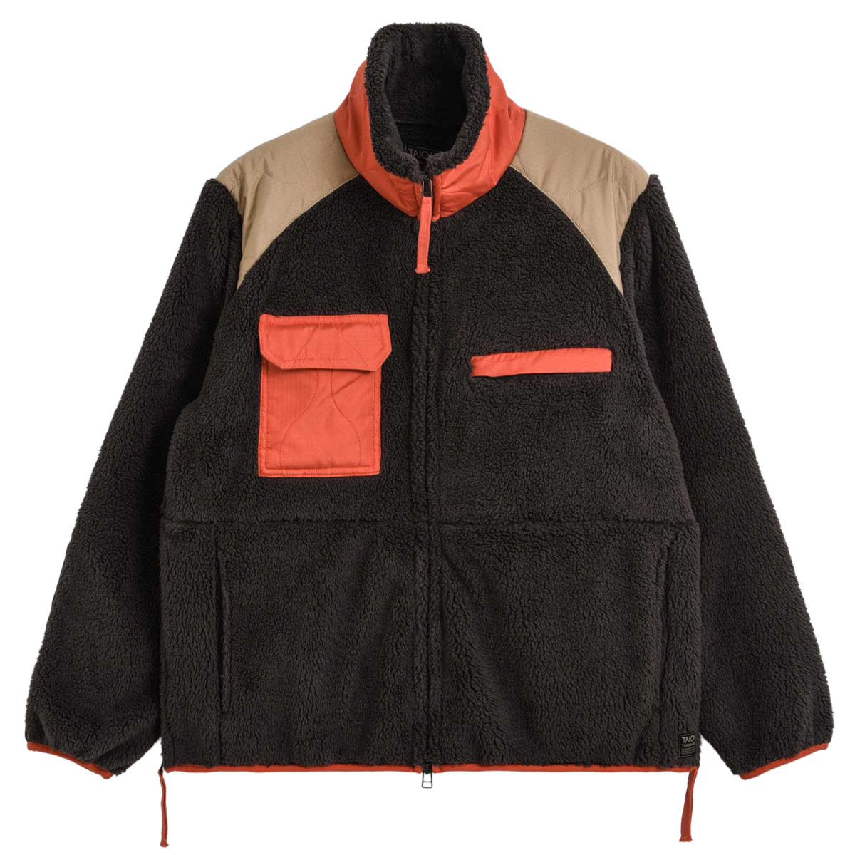 TAION - CHAQ PILE-FLEECE HIGH-NECK