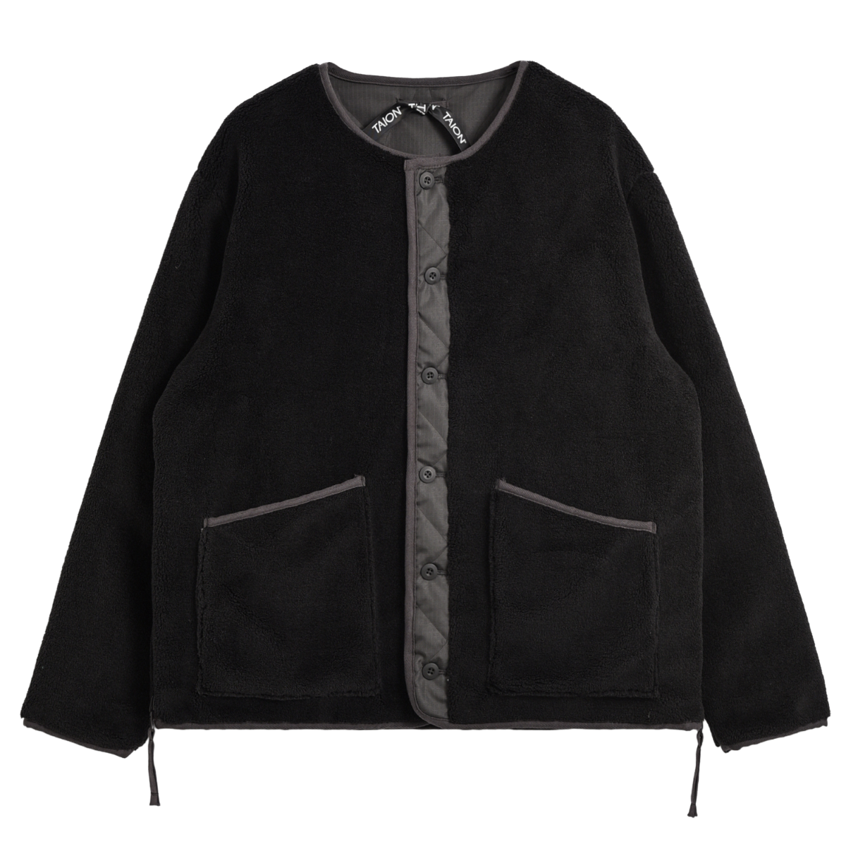TAION - CHAQ RIVERSIBLE CREW NECK DOWN