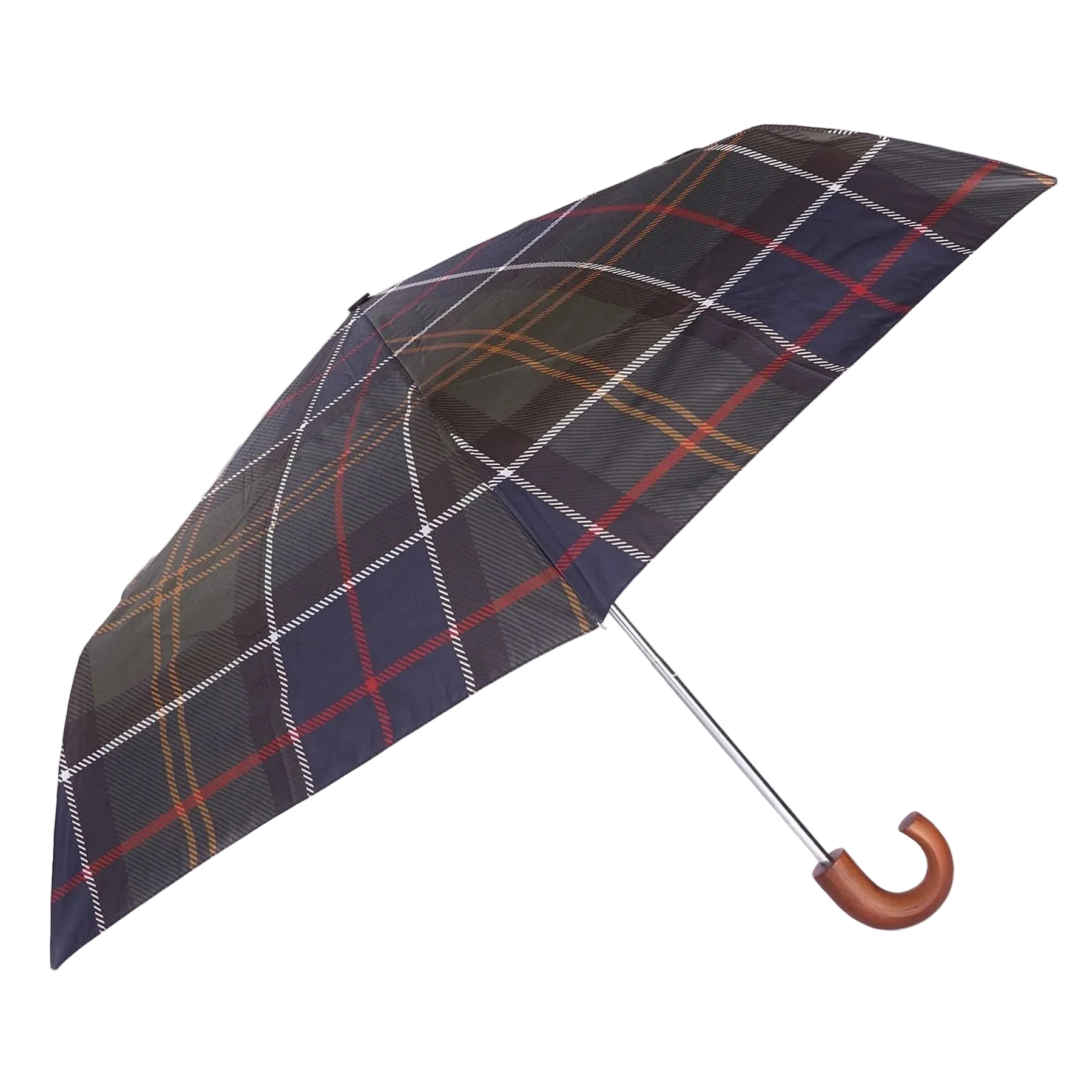BARBOUR - TARTAN MINI UMBRELLA