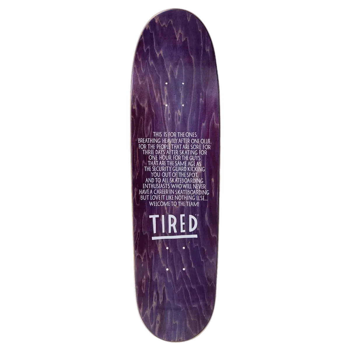 TIRED - TABLA NOTHINGTH DEAL 8.725