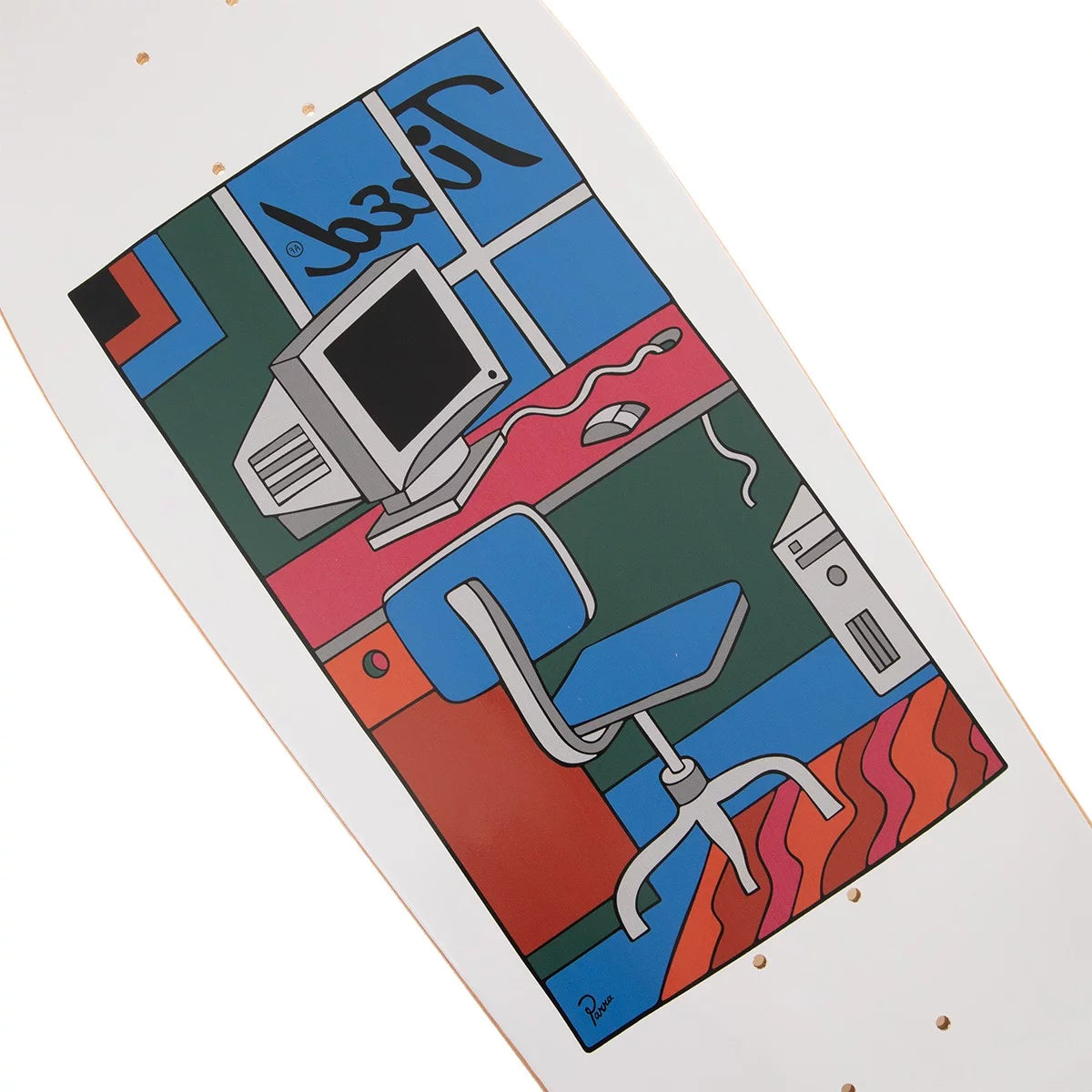 TIRED - TABLA DE SKATE WORKSTATION (SHAPED)