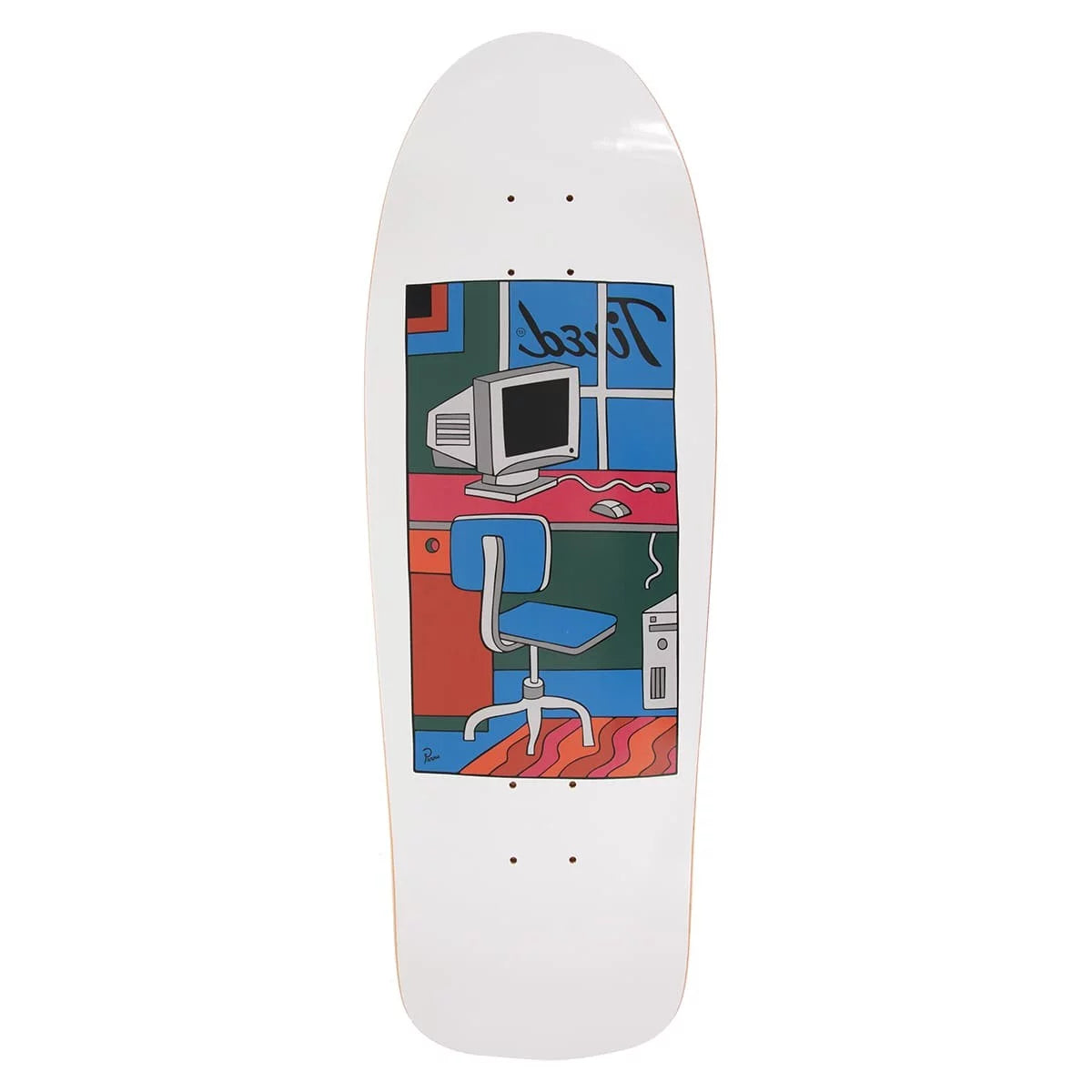 TIRED - TABLA DE SKATE WORKSTATION (SHAPED)
