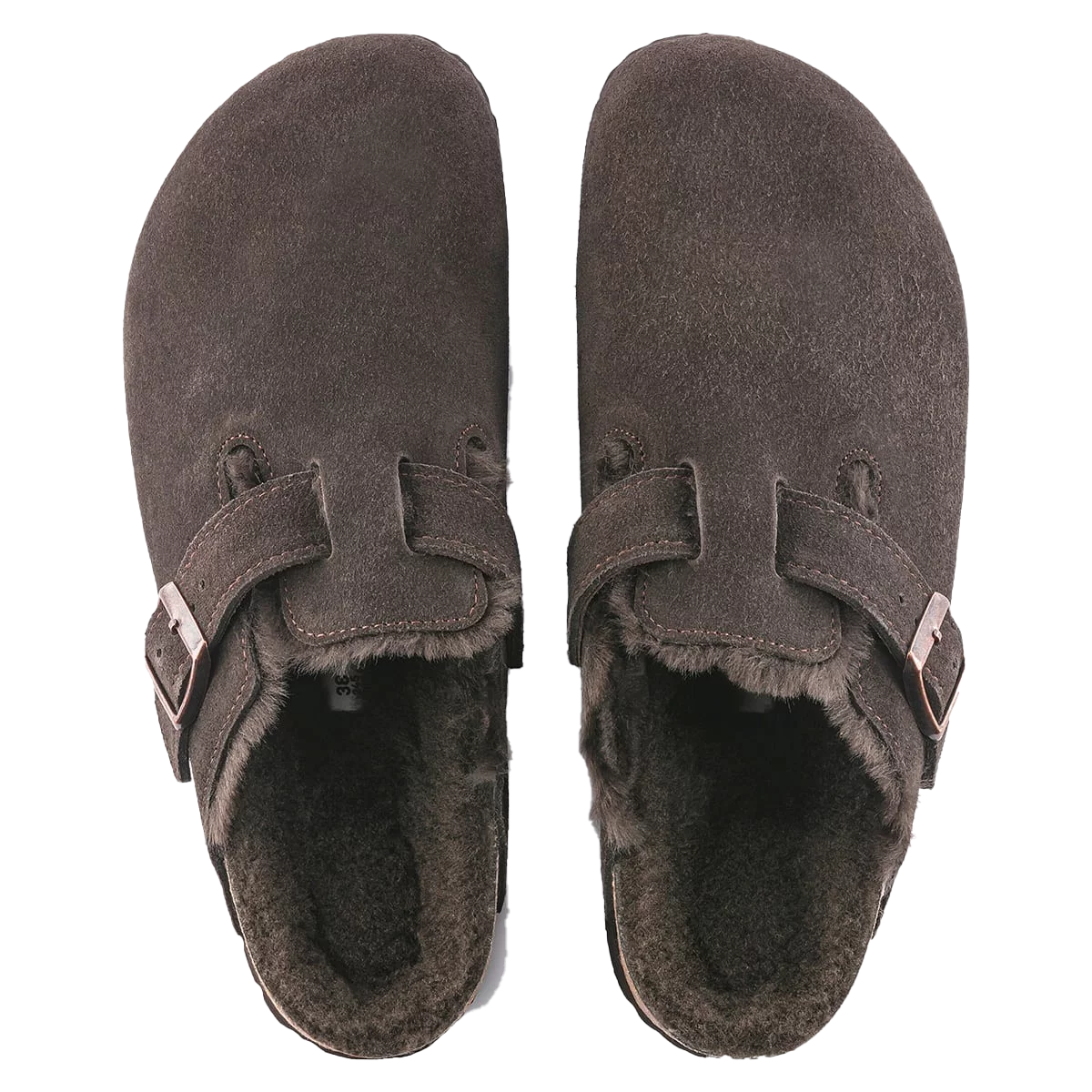 BIRKENSTOCK - BOSTON SHEARLING SUEDE LEATHER