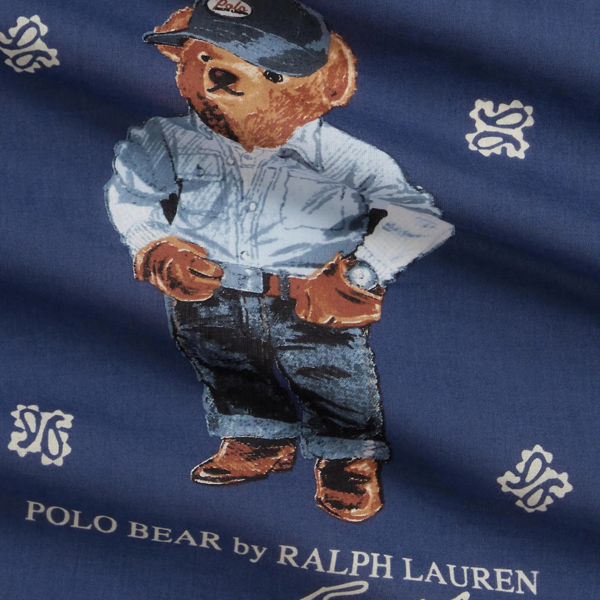 RALPH LAUREN - PAÑUELO BEAR PAISLEY  BANDANA