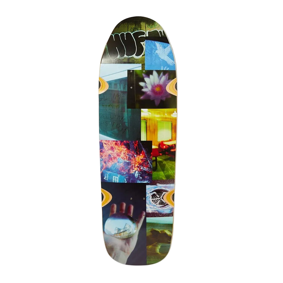 HUF X KODAK - COLLAGE FILMER CRUISE SKATE DECK