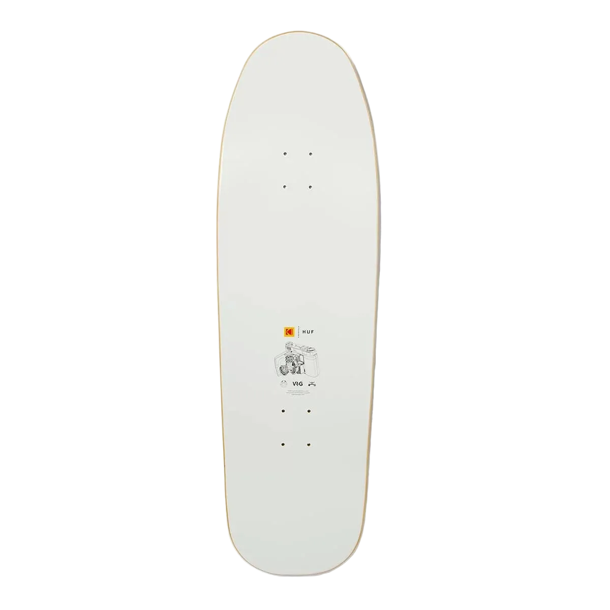 HUF X KODAK - COLLAGE FILMER CRUISE SKATE DECK