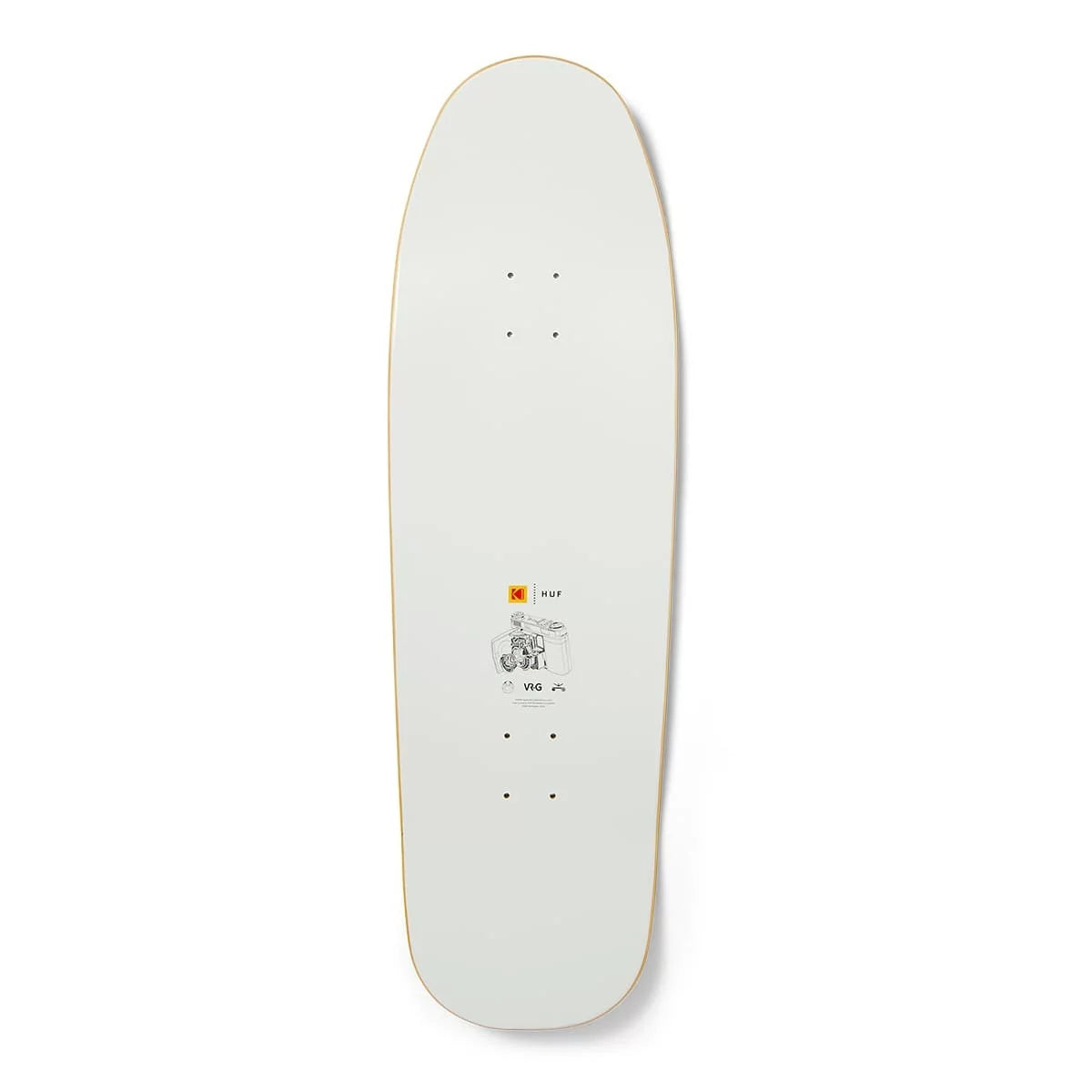 HUF X KODAK - COLLAGE FILMER CRUISE SKATE DECK