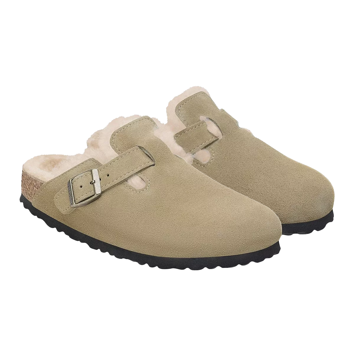 BIRKENSTOCK - BOSTON SHEARLING SUEDE LEATHER