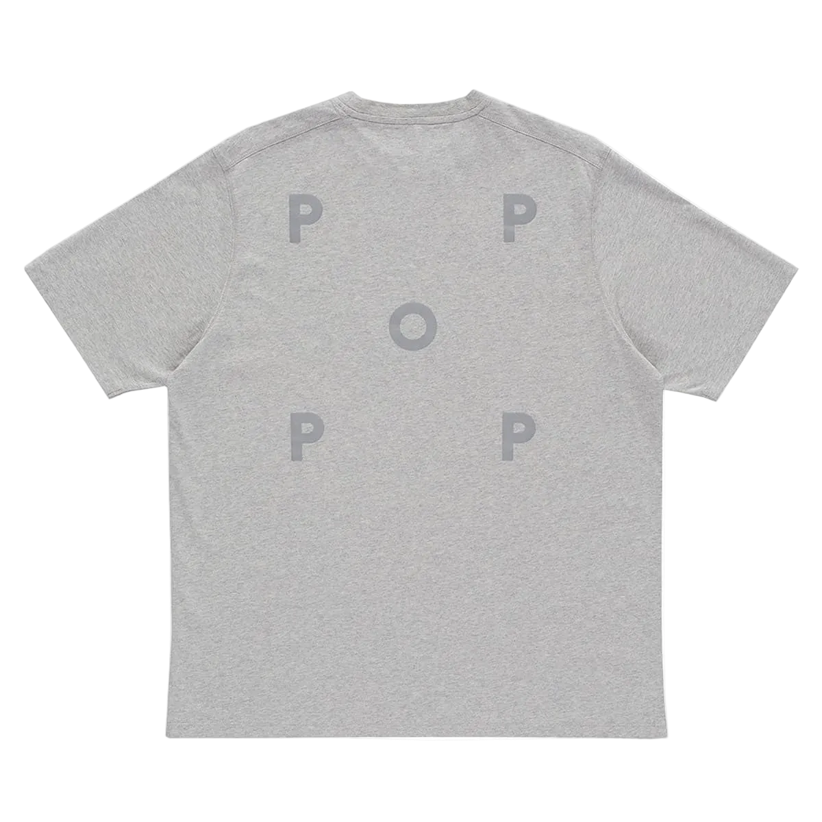 POP TRADING - M/C REFLECTIVE LOGO T-SHIRT