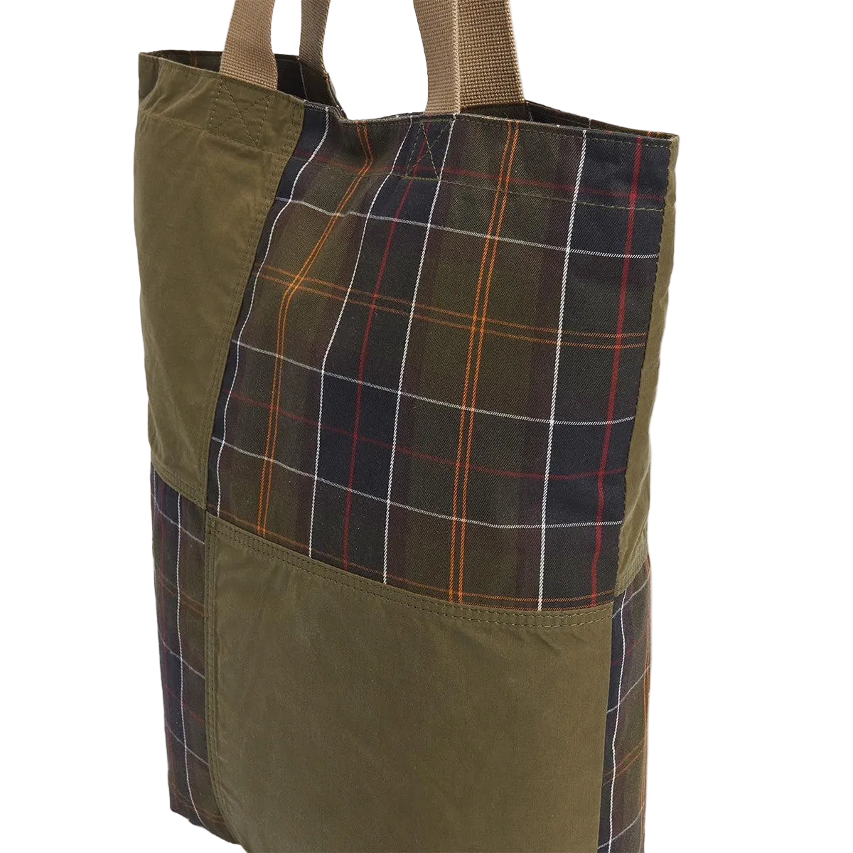 BARBOUR - PATCHWORK TRANSPORT TOTE BAG