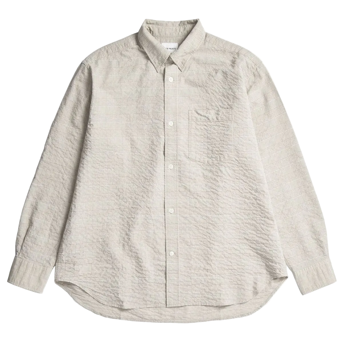 NORSE PROJECTS - CAMISA OLE OVERSIZED CHECK