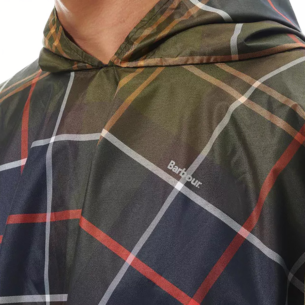 BARBOUR - SHOWERPROOF TARTAN PONCHO