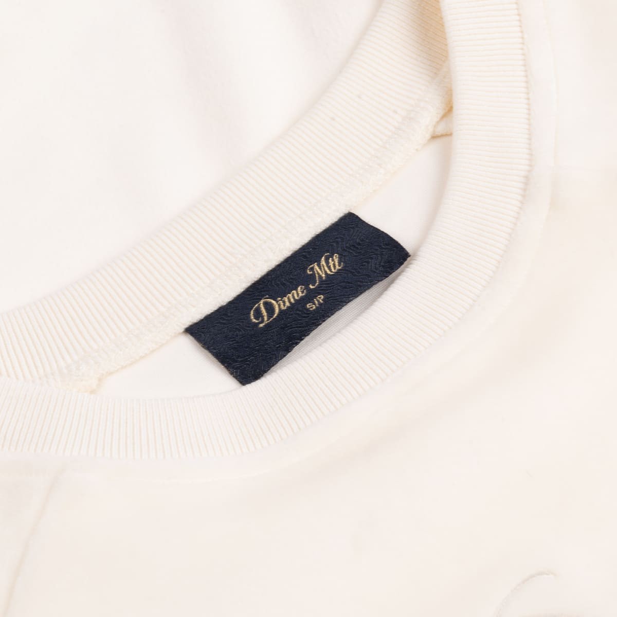 DIME - SUDADERA S/C CURSIVE VELVET