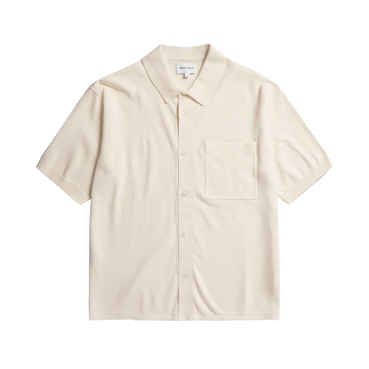 NORSE PROJECTS - CAMISA M/C ROLLO COTTON LINEN