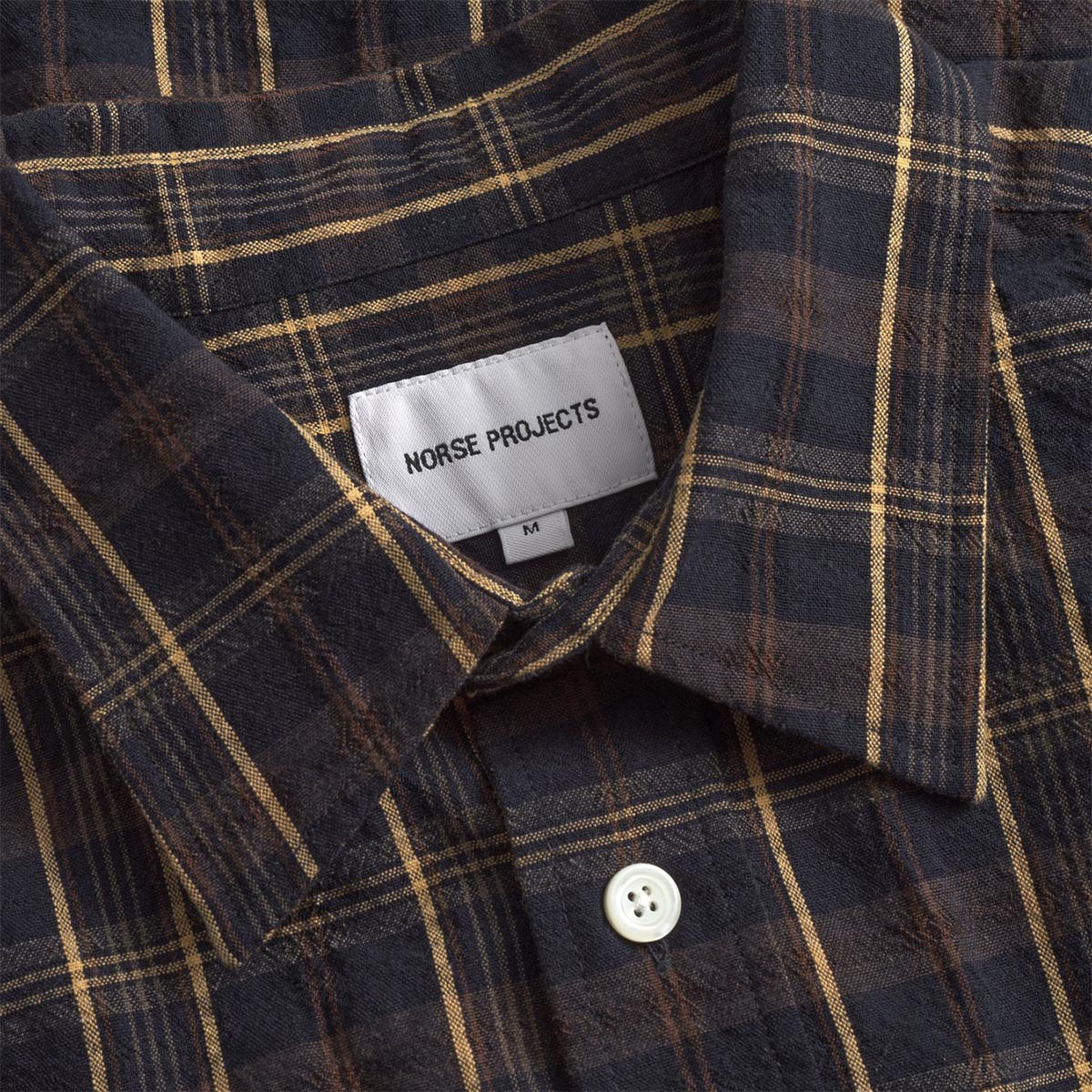 NORSE PROJECTS - CAMISA OLE OVERSIZED CHECK