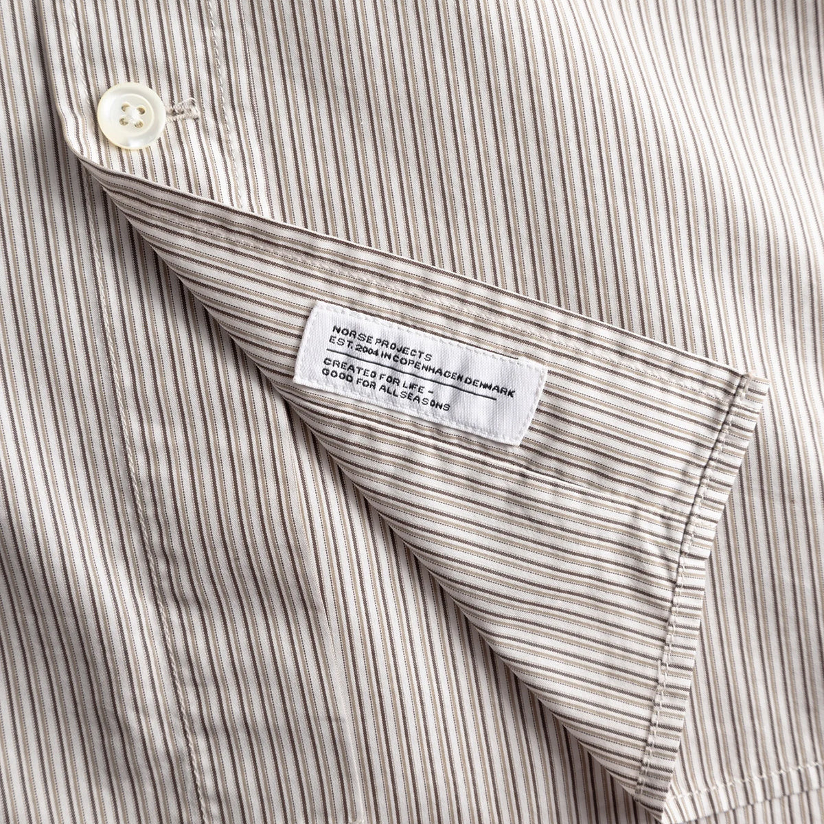 NORSE PROJECTS - CAMISA ESPEVIK FINE OVERSIZE