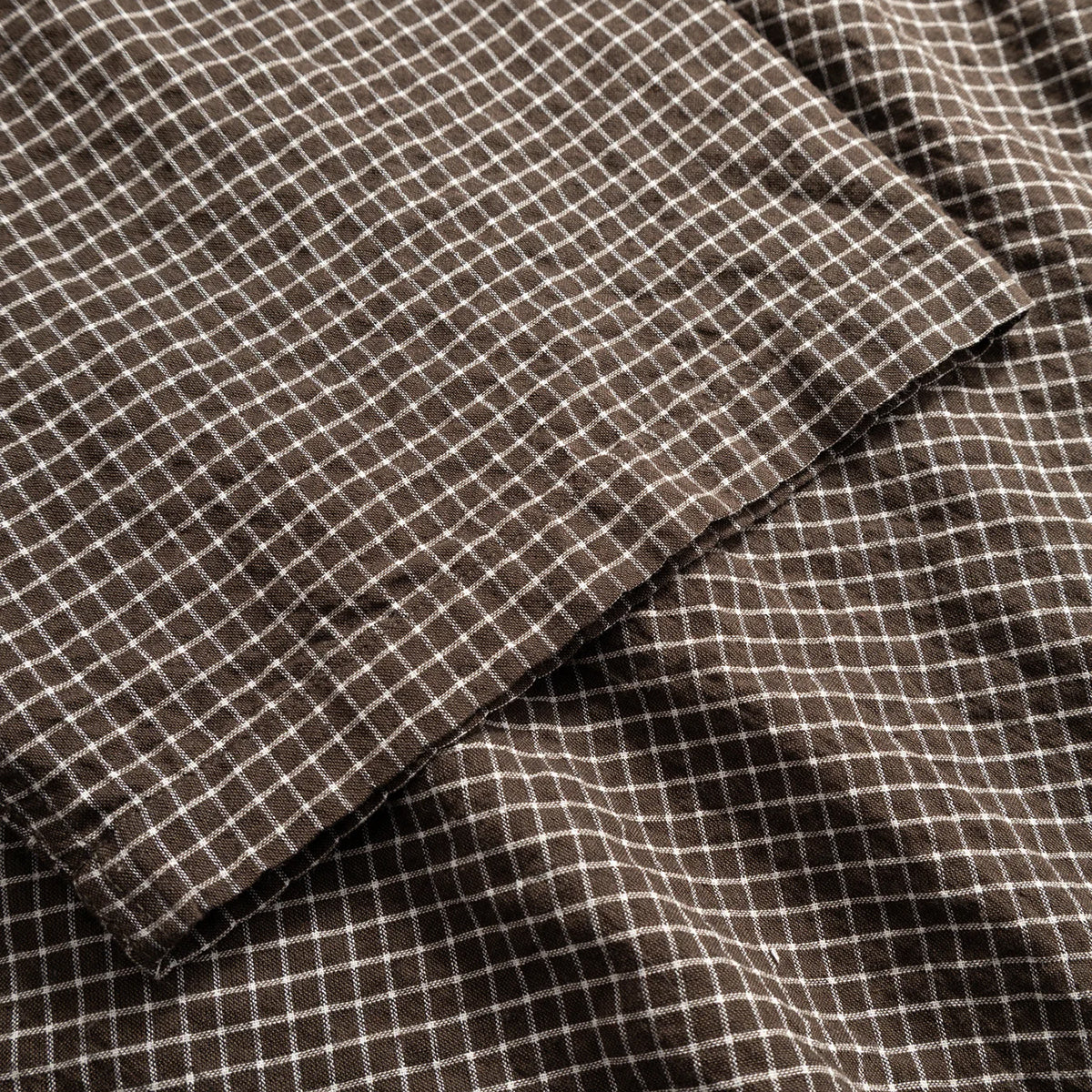 NORSE PROJECTS - CAMISA ESPEVIK OVERSIZED CHECK
