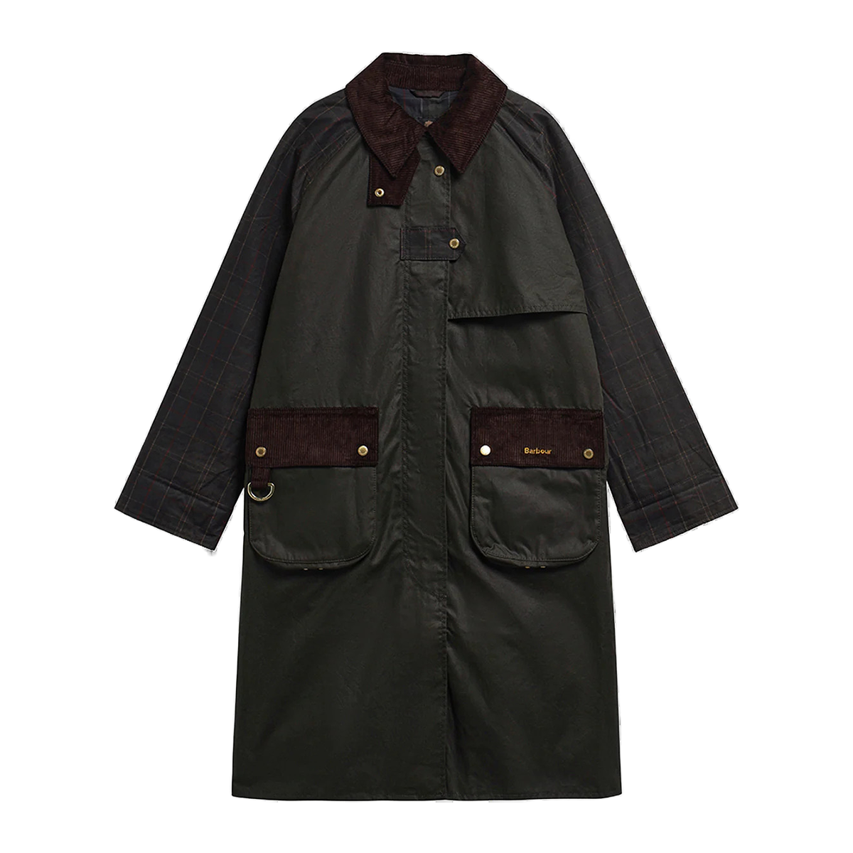 BARBOUR - CHAQUETA CHECKED KIRKLEES WAX
