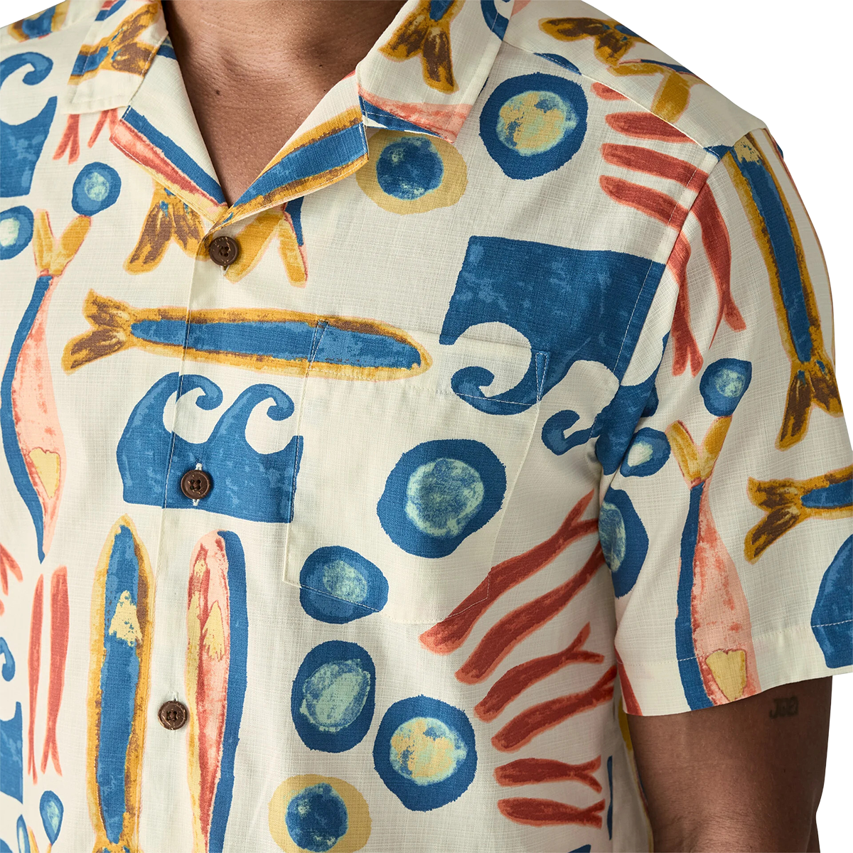 PATAGONIA - CAMISA M/C TIDAL THREADS CAMP