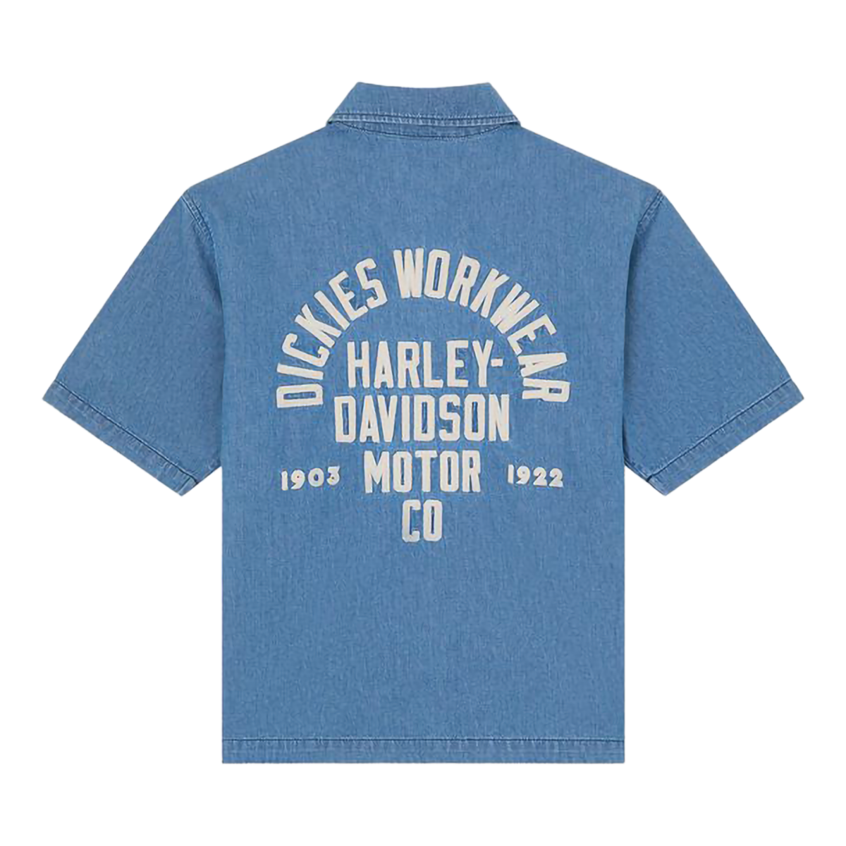 DICKIES X HARLEY DAVIDSON - CAMISA M/C CHAMBRAY WK