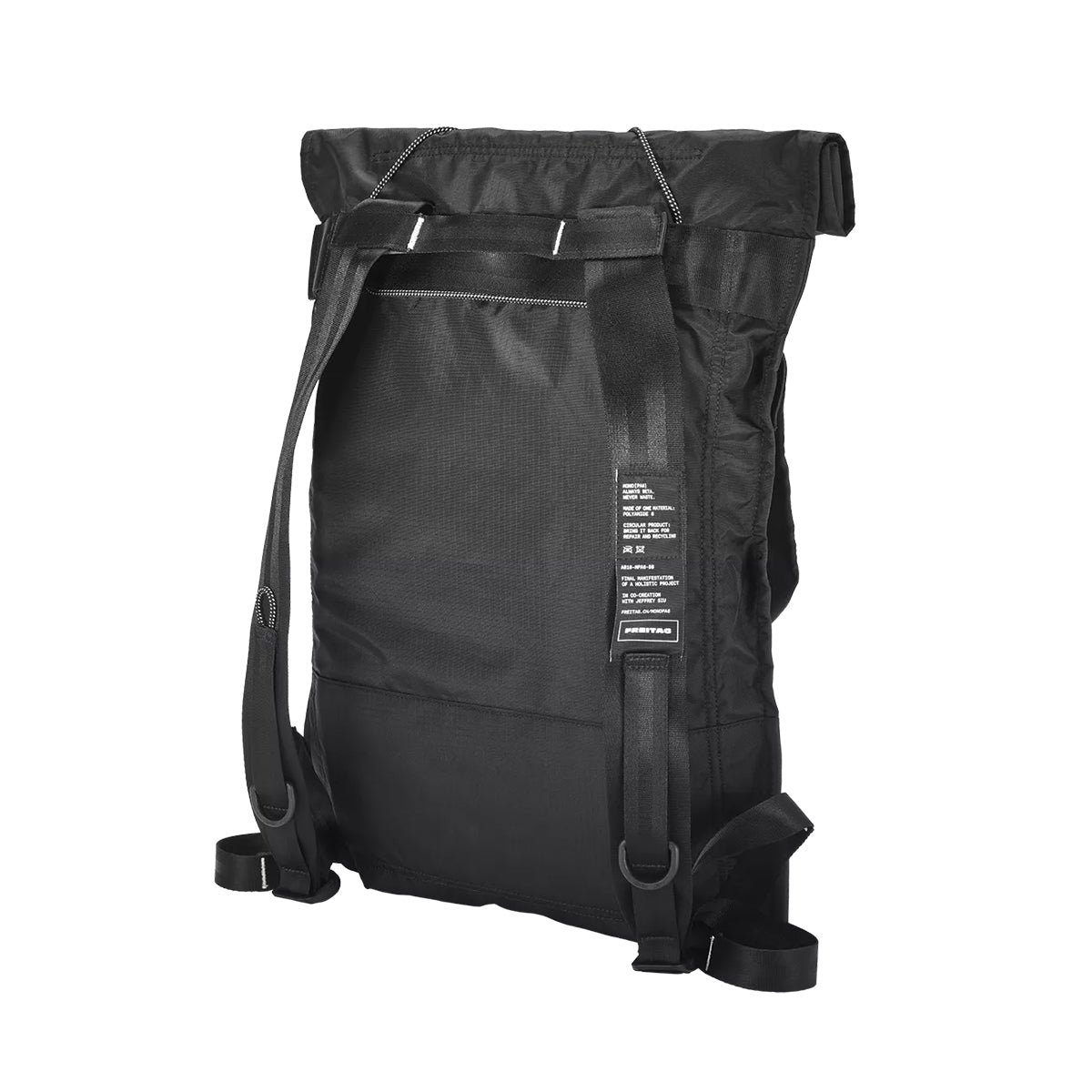 Freitag | Mono PA6 Circular Backpack - Black | 12 Pulgadas BCN