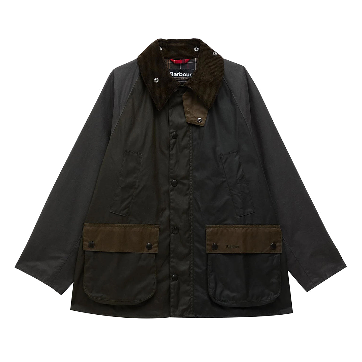 BARBOUR - CHAQUETA PATCHWORK OS BEDALE WAX