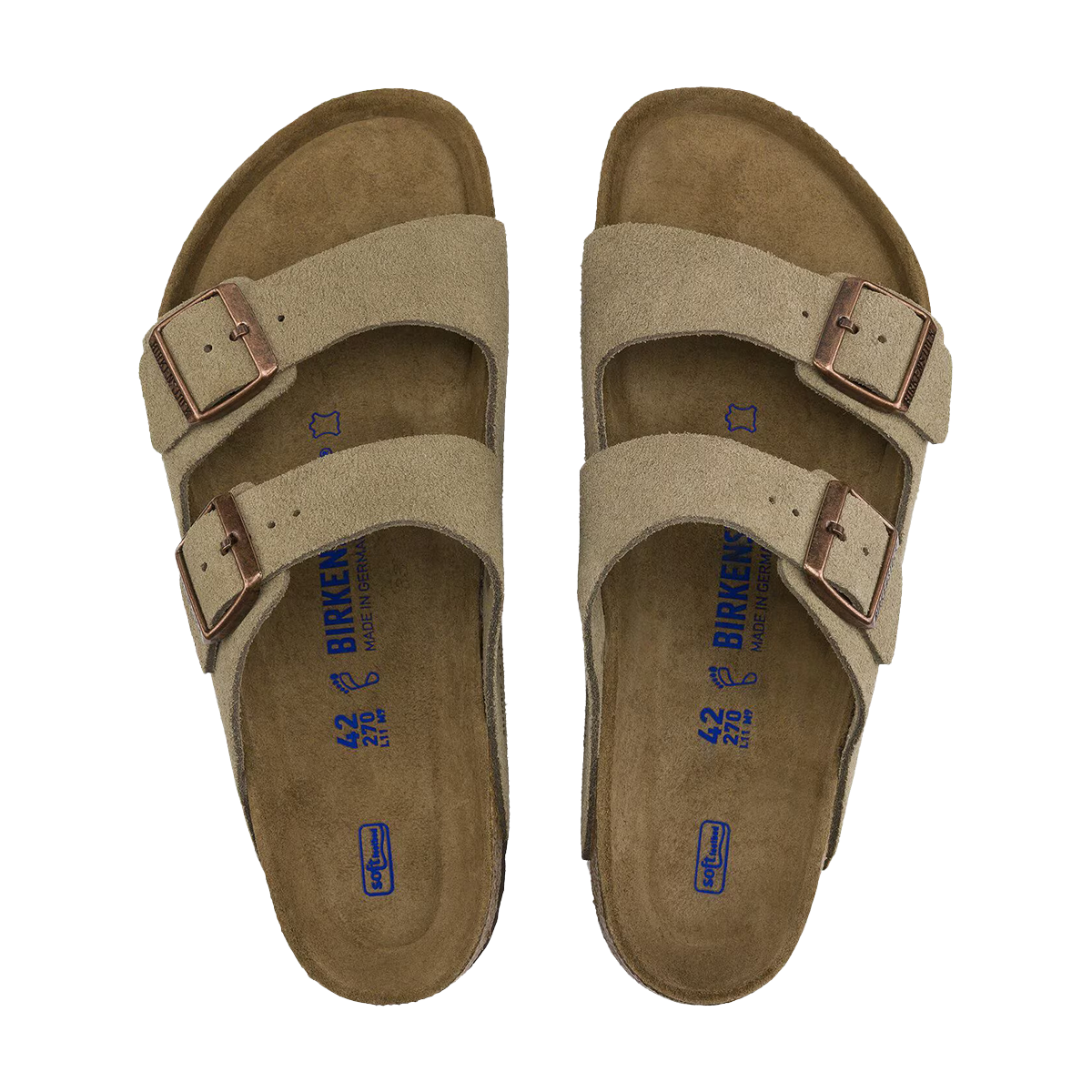BIRKENSTOCK - ARIZONA SOFT FOOTBED SUEDE LEATHER