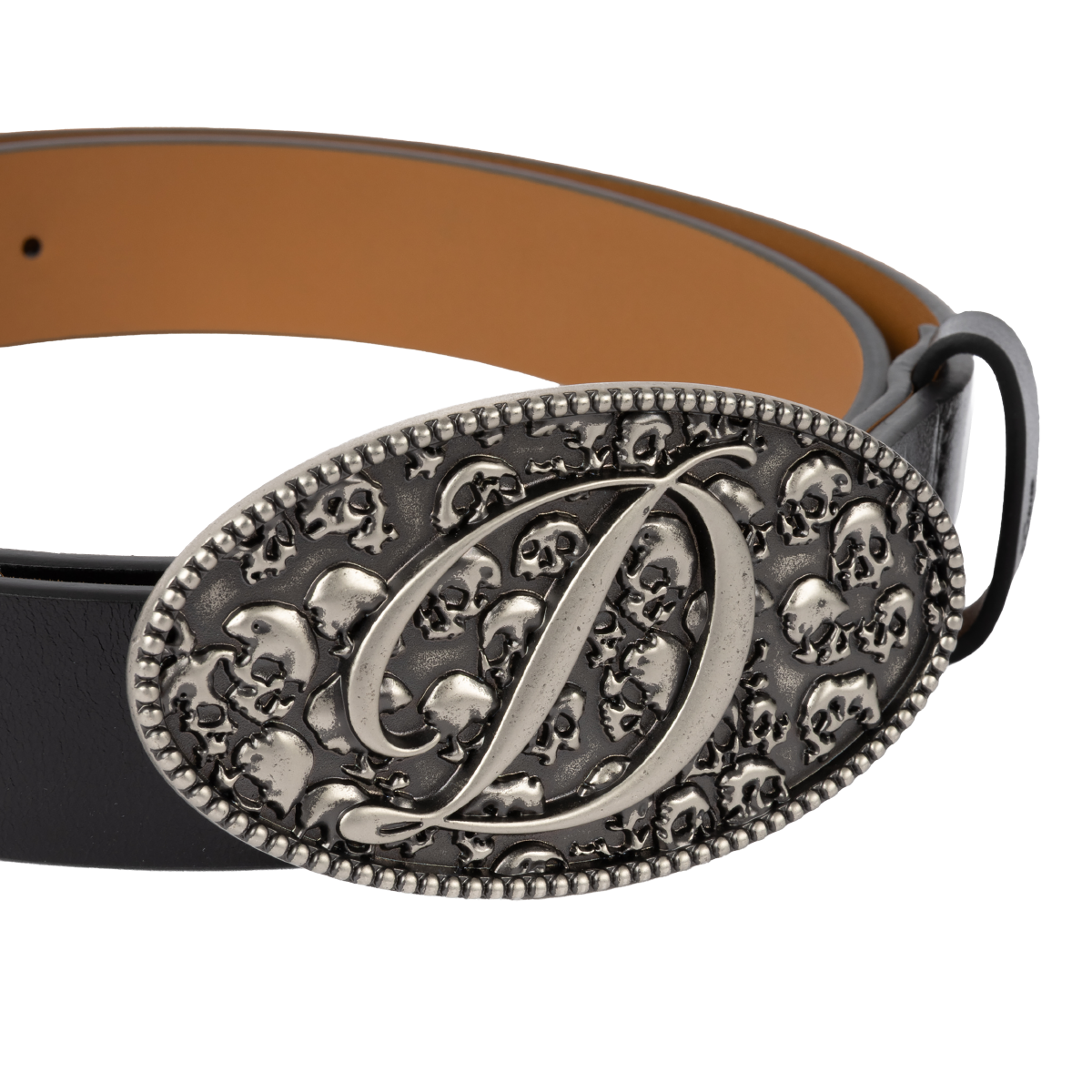 DIME - CINTURÓN SKULL LEATHER