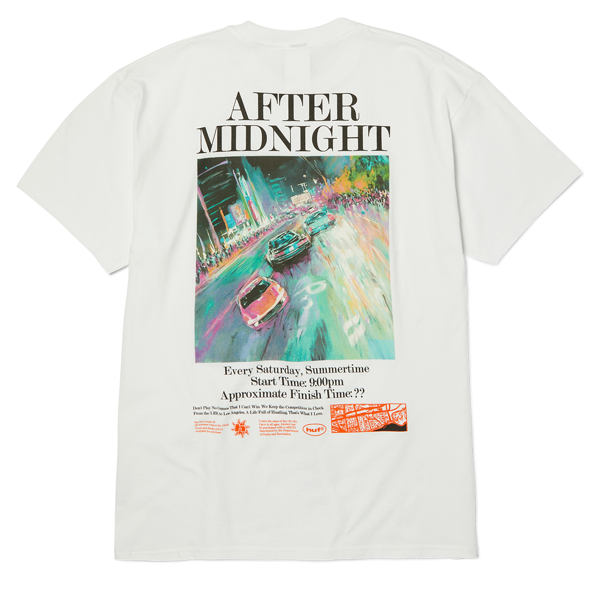 HUF - CAMISETA M/C AFTER MIDNIGHT