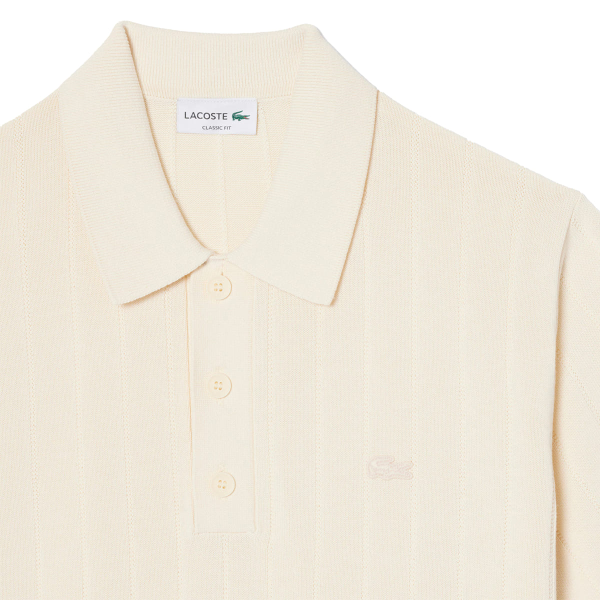 LACOSTE - POLO M/C CANALÉ CAÍDA