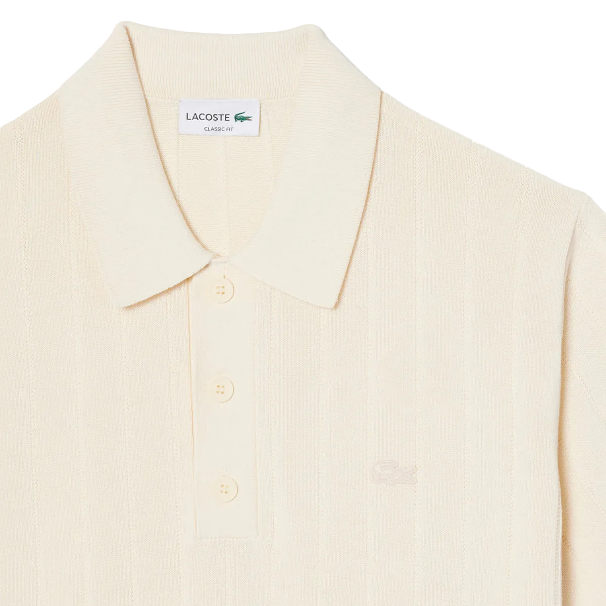 LACOSTE - POLO M/C CANALÉ CAÍDA
