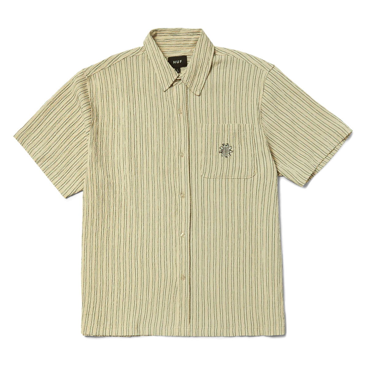 HUF - CAMISA M/C APOLLO STRIPED
