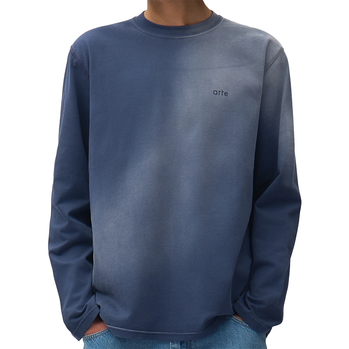 ARTE ANTWERP - CAMISETA M/L STENCIL SUNFADE